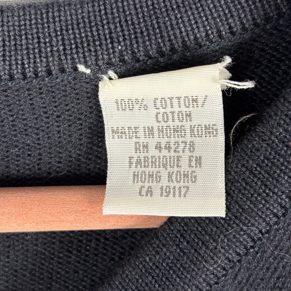 VTG Women’s Cat & Dog Cardigan Sweater Button front M.C.X. Sz L Black Novelty - Picture 5 of 10